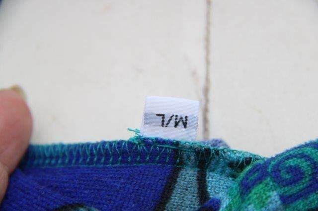 Jurk groen/ blauw PAlme mt M/L winter Vaste prijs, Kleding | Dames, Maat 38/40 (M), Blauw, Ophalen of Verzenden, Zo goed als nieuw