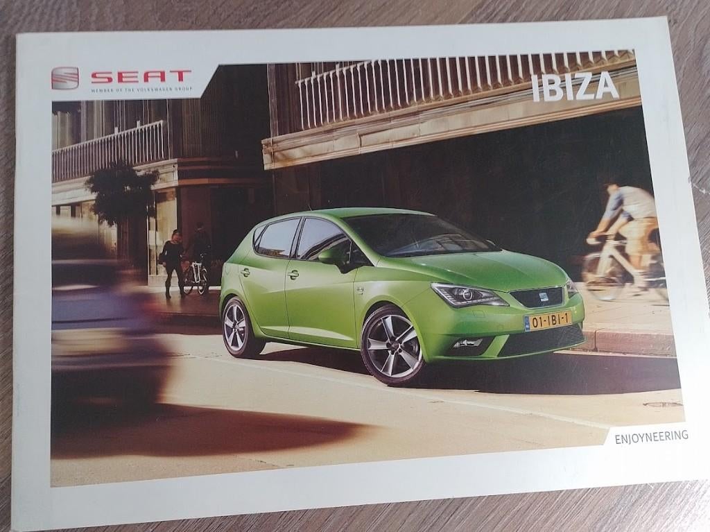 Seat Ibiza autofolder, Boeken, Ophalen of Verzenden, Nieuw, Overige merken