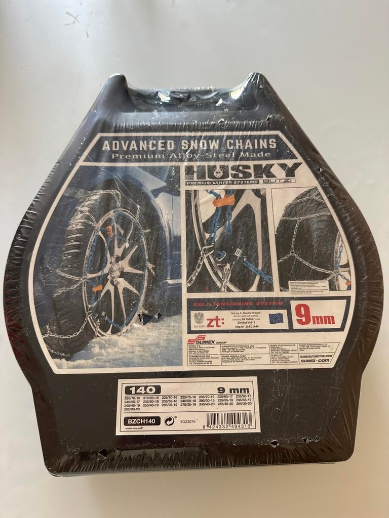 Nieuwe Husky Sneeuwkettingen 9mm - Maat 140, Ophalen, Nieuw