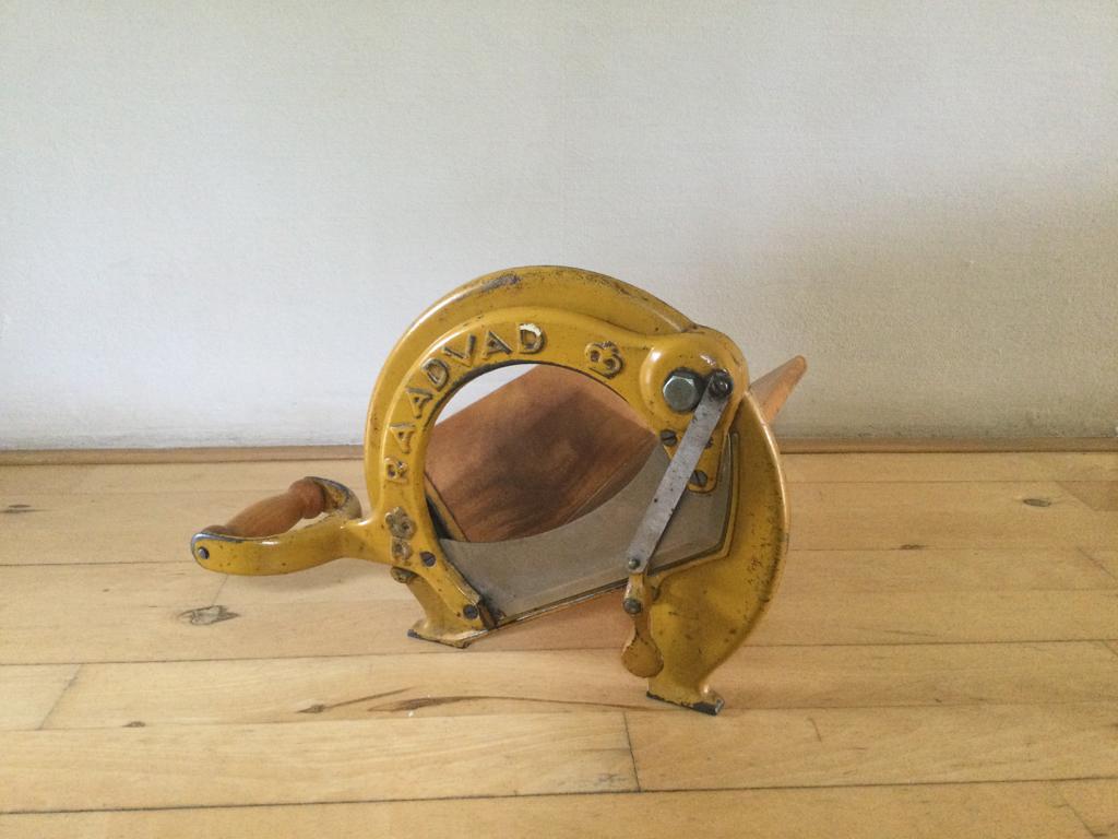 Vintage Raadvad broodsnijder Denemarken, Ophalen of Verzenden, Gebruikt