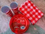 Picknick 6-delige set: borden en bekers, Overige materialen, Nieuw, Ophalen of Verzenden, Bord(en)