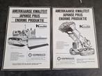 Komatsu D60A & D60S Advertentie - Bulldozer & Laadschop, Ophalen of Verzenden