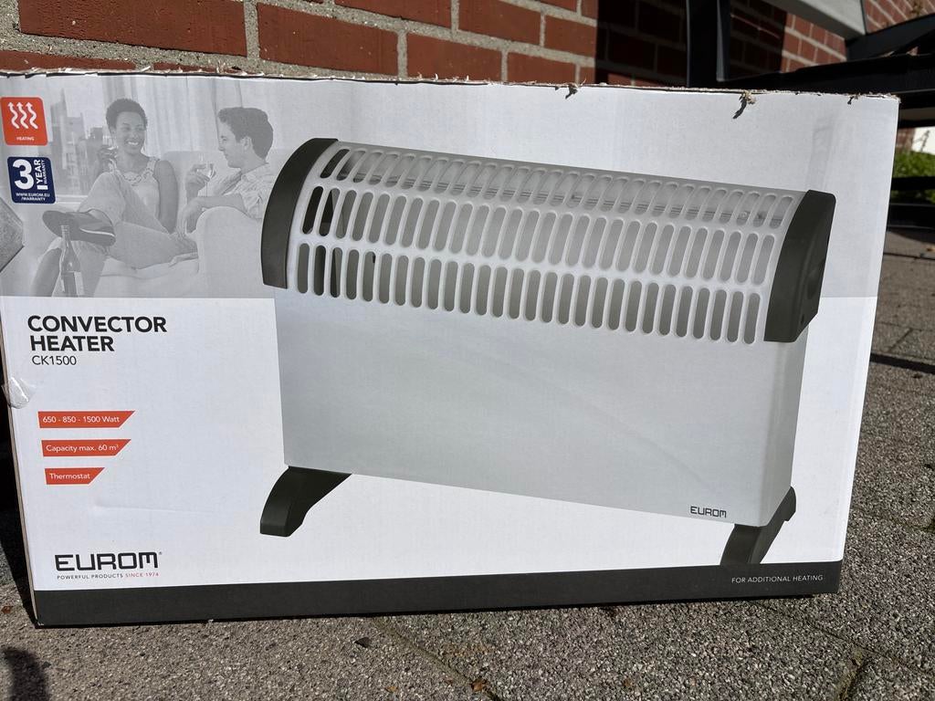 Eurom Convector Heater CK1500, Ophalen, Gebruikt, Overige soorten, Elektrisch