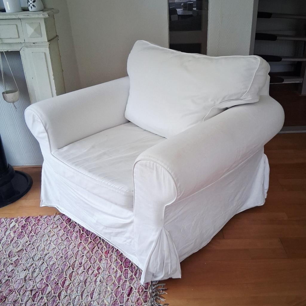 Ikea Ektrop fauteuil, Ophalen, Gebruikt, 75 tot 100 cm, Stof