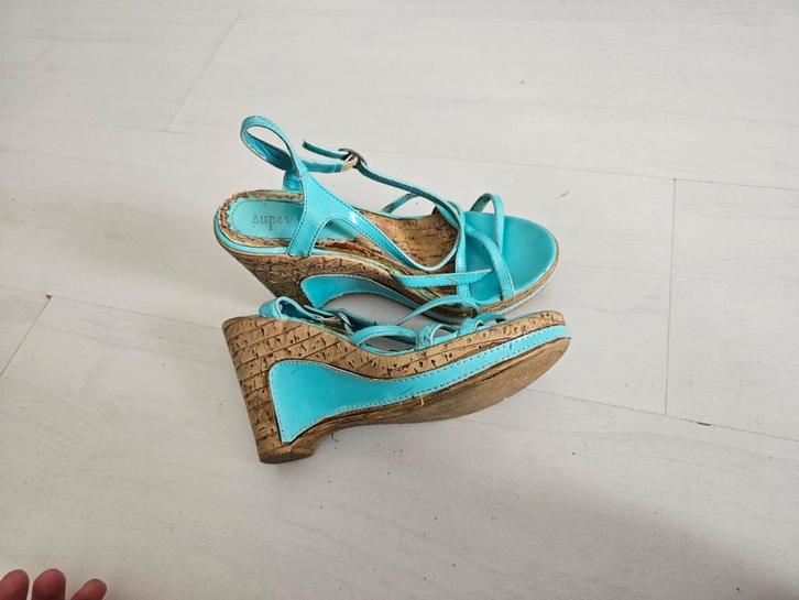 Hakken maat 35 + 36 + 37 (9 paar), Kleding | Dames, Schoenen, Gedragen, Sandalen of Muiltjes, Zwart, Verzenden