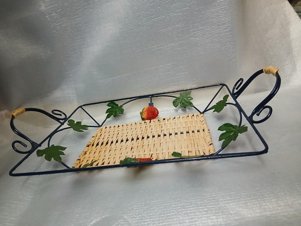 Mand/schaal zgan, Ophalen, Zo goed als nieuw, Rechthoekig