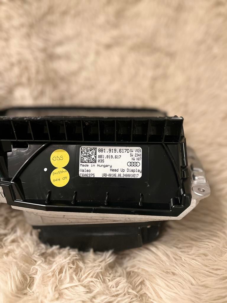 Audi Head-Up Display (HUD) – onderdeelnummer 8B1 919 617 D, Ophalen of Verzenden, Audi