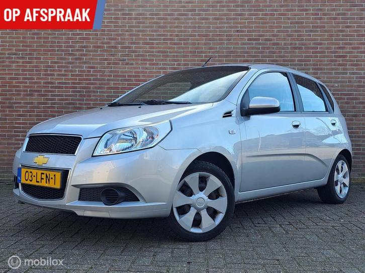 Chevrolet Aveo 1.2 16V LS+, Auto's, Chevrolet, Bedrijf, Te koop, Aveo, ABS, Airbags, Airconditioning, Alarm, Centrale vergrendeling