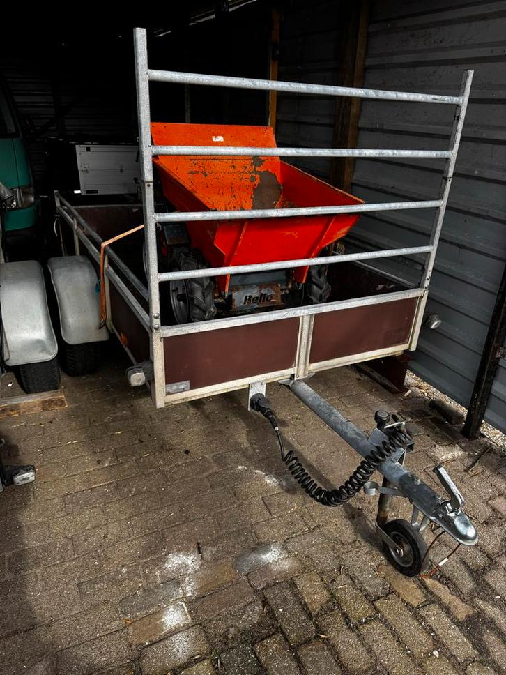 Saris aanhanger 1-asser, Auto diversen, Aanhangwagen-onderdelen, Zo goed als nieuw, Ophalen