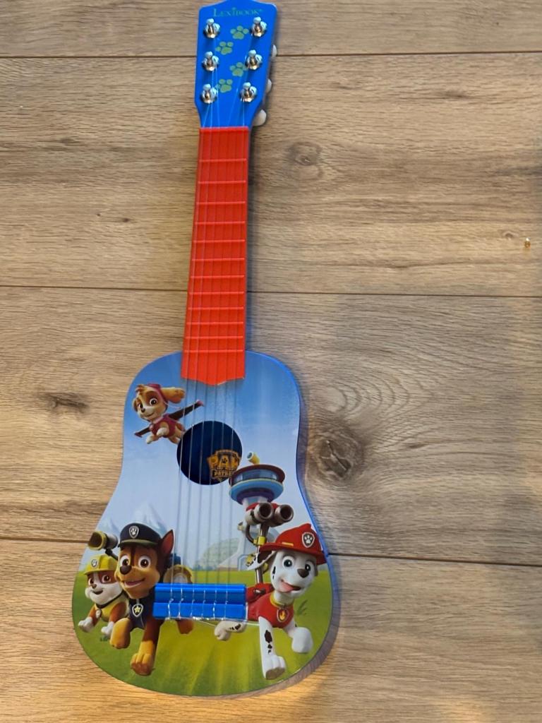 Paw Patrol speelgoedgitaar, Kinderen en Baby's, Speelgoed | Overig, Ophalen, Zo goed als nieuw, Jongen of Meisje