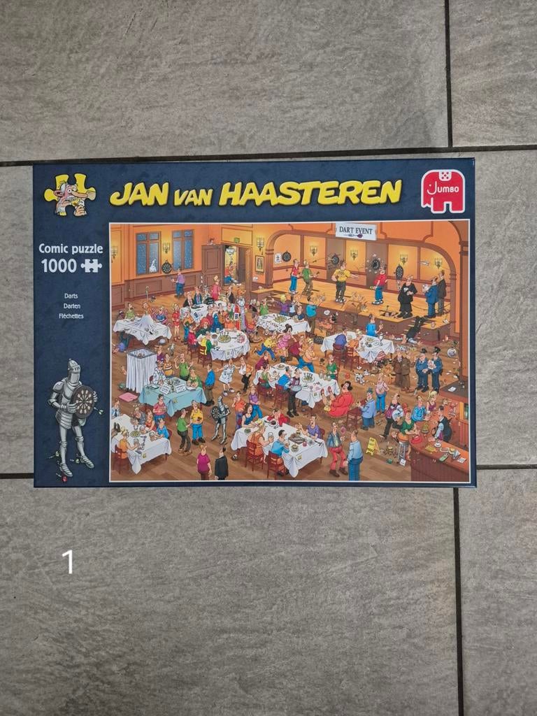 Jan van Haasteren Puzzels 1000 Stukjes, Ophalen, Meer dan 50 stukjes, Zo goed als nieuw, 6 jaar of ouder
