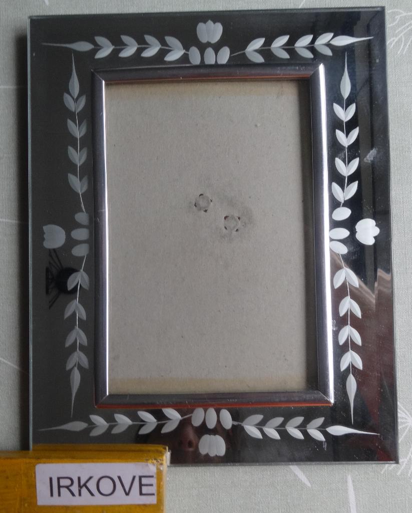 FOTOLIJST SPIEGELRAND 2 STUKS * MURANO Opvallend *, Antiek en Kunst, Verzenden