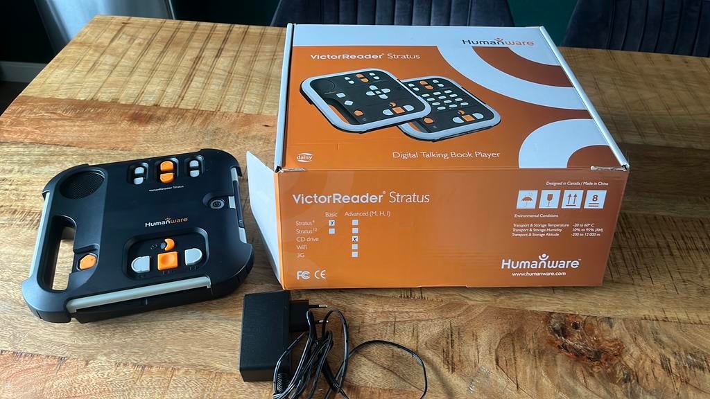 VictorReader Stratus ( humanware), Ophalen of Verzenden