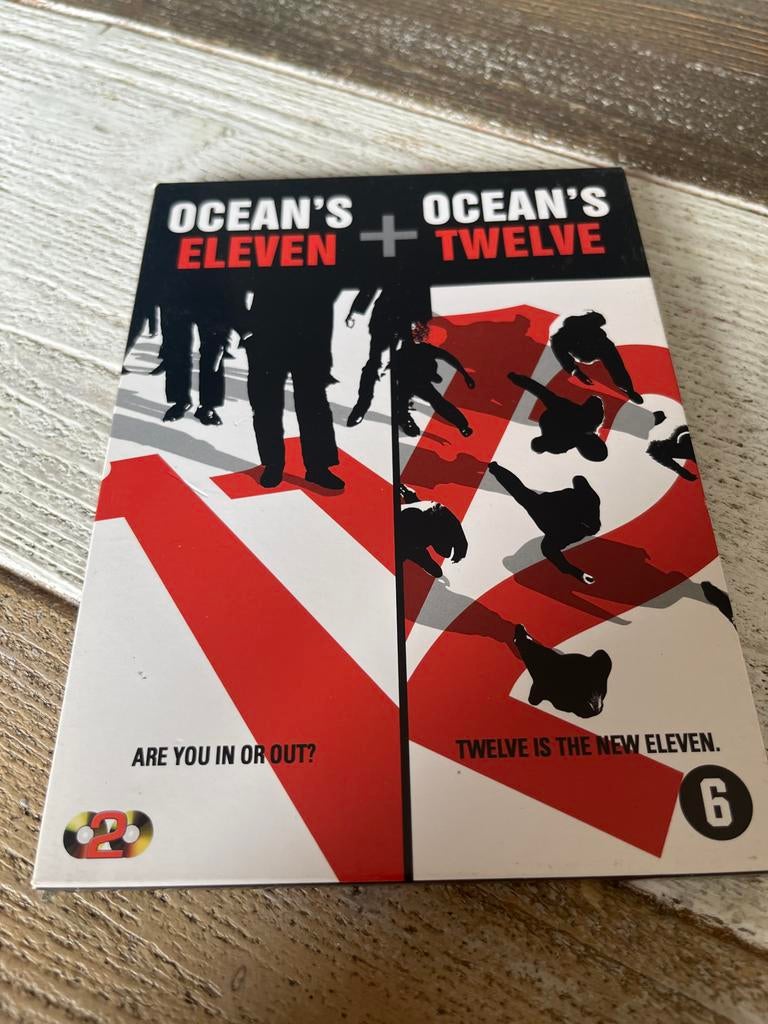 Ocean's Eleven + Twelve DVD, Cd's en Dvd's, Dvd's | Thrillers en Misdaad, Maffia en Misdaad, Boxset, Ophalen of Verzenden, Zo goed als nieuw