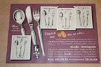 Zeldzame folder - Drache Besteckfabrik Solingen - Ca 1950 !!, Ophalen of Verzenden, Zo goed als nieuw