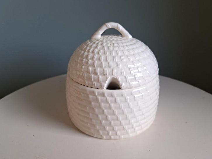 Wedgwood honingpot Queen's Ware puntgaaf, Huis en Inrichting, Keuken | Servies, Nieuw, Overige typen, Wedgwood, Aardewerk, Ophalen