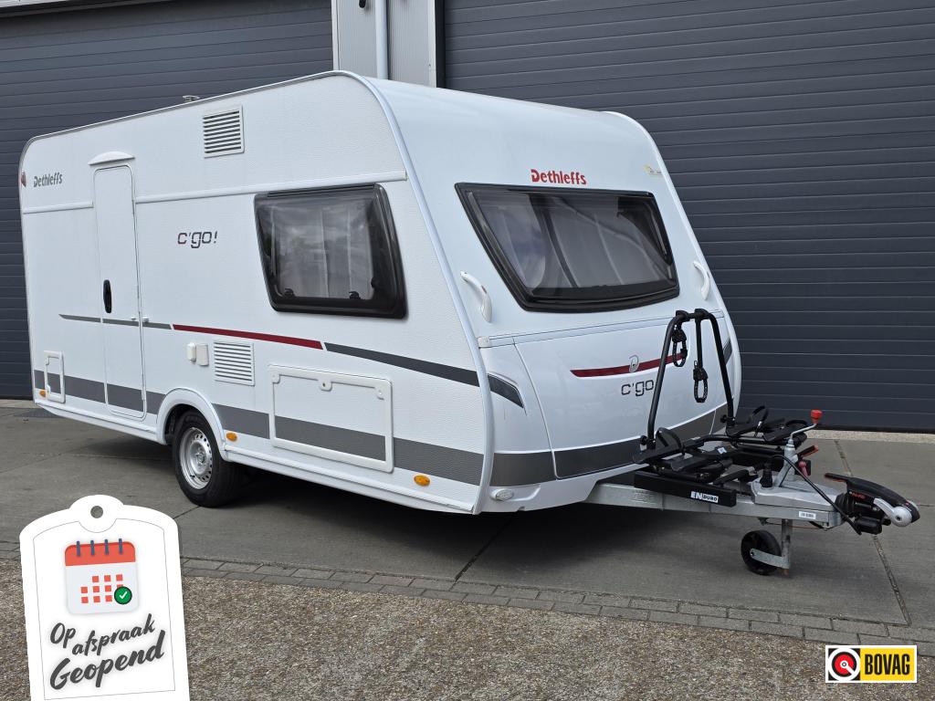 Dethleffs C'Go 430 QS incl Bovag beurt/garantie, Caravans en Kamperen, Caravans, Bedrijf, Treinzit, Schokbreker, Dethleffs