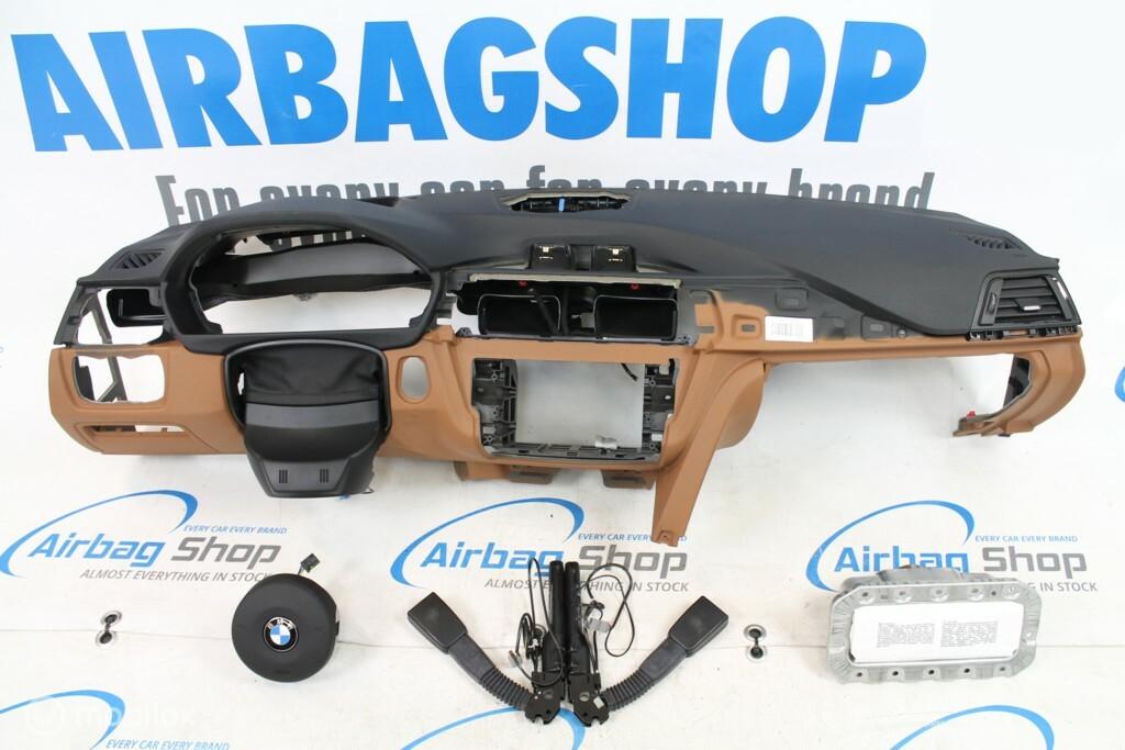 Airbag set - Dashboard M HUD bruin BMW 4 serie F32 F33 F36