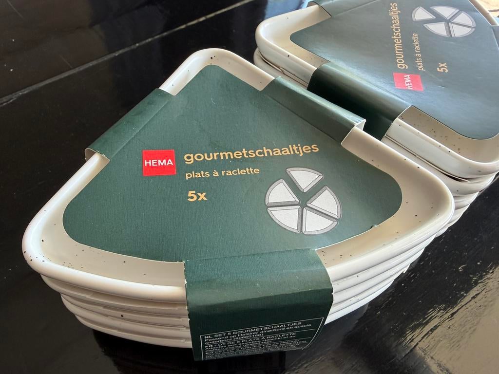 10 gourmetschaaltjes nieuw, Ophalen of Verzenden, Nieuw, Overige stijlen, Overige typen