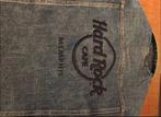 Spijkerjack, Maat 52/54 (L), Blauw, Hard Rock Café, Nieuw