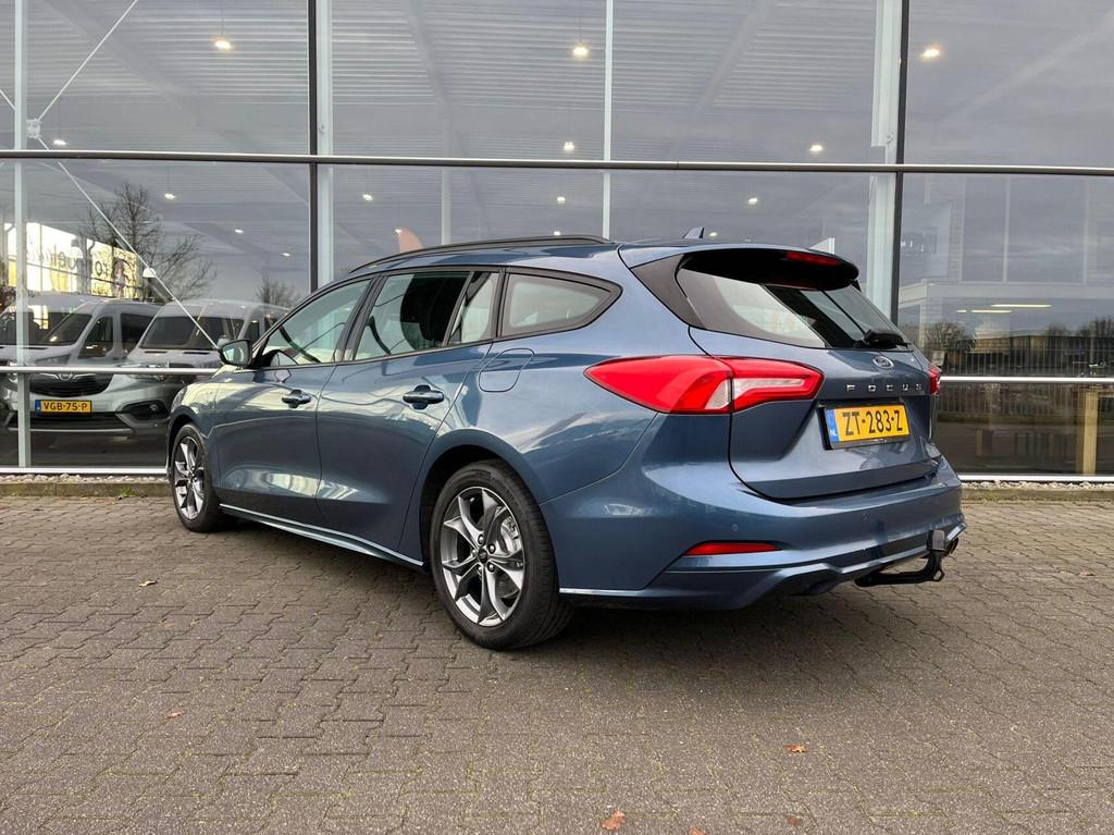 Ford Focus Wagon 1.5 EcoBoost ST Line Business (182pk) navi., Auto's, Ford, Blauw, Origineel Nederlands, Handgeschakeld, 3 cilinders