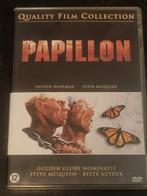 Papillon DVD - Klassieker  met Dustin Hoffman & Steve McQ, 1960 tot 1980, Ophalen of Verzenden, Zo goed als nieuw, Vanaf 12 jaar