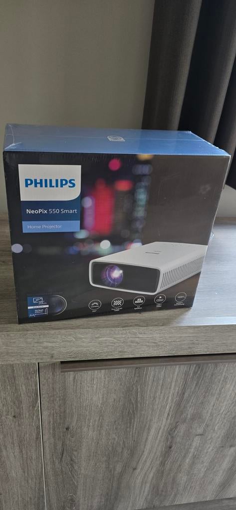 Philips NeoPix 550 Beamer Full HD - NIEUW, Ophalen of Verzenden, LED
