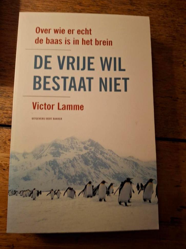 Victor Lamme - De vrije wil bestaat niet, Boeken, Psychologie, Zo goed als nieuw, Ophalen of Verzenden