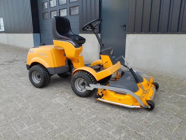 Stiga Park front zitmaaier te koop. nette machine., Tuin en Terras, Zitmaaiers, Gebruikt, 90 tot 120 cm, Elektrische starter, Ophalen of Verzenden
