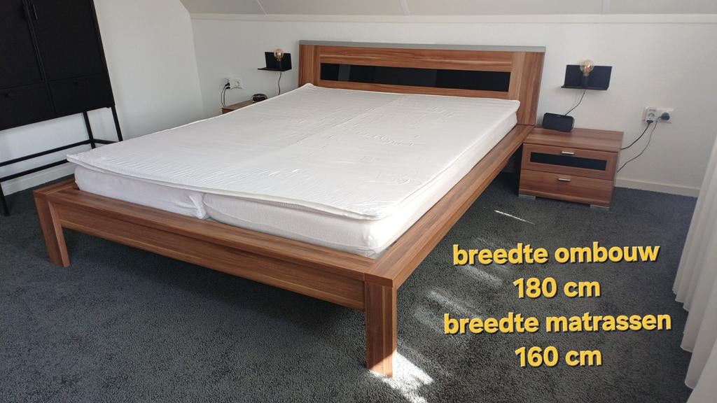 2-persoonsbed, Ophalen, Gebruikt, Tweepersoons