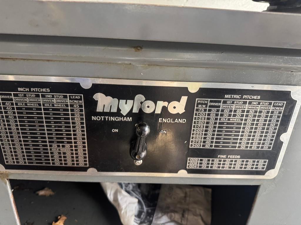 Myford ML7-R, Doe-het-zelf en Verbouw, Ophalen of Verzenden, Zo goed als nieuw