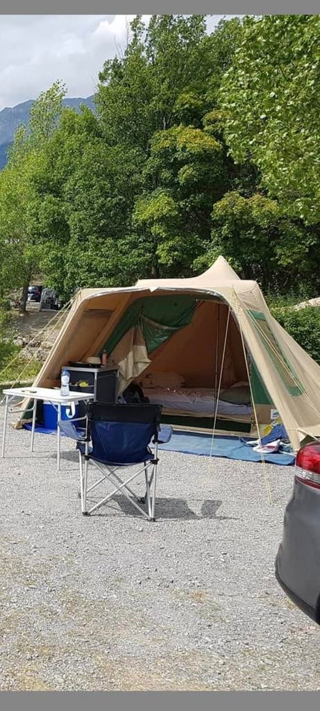Piramide storm tent Japio 4, Caravans en Kamperen, Ophalen, Gebruikt