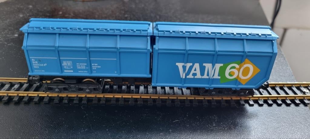 Roco goederenwagon VAM 60, Ophalen of Verzenden, Gelijkstroom, Wagon, Roco