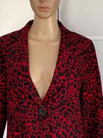 J609 & Co maat M=38/40 jasje blazer colbert zwart/rood, Maat 38/40 (M), &Co Woman, Ophalen of Verzenden, Zo goed als nieuw