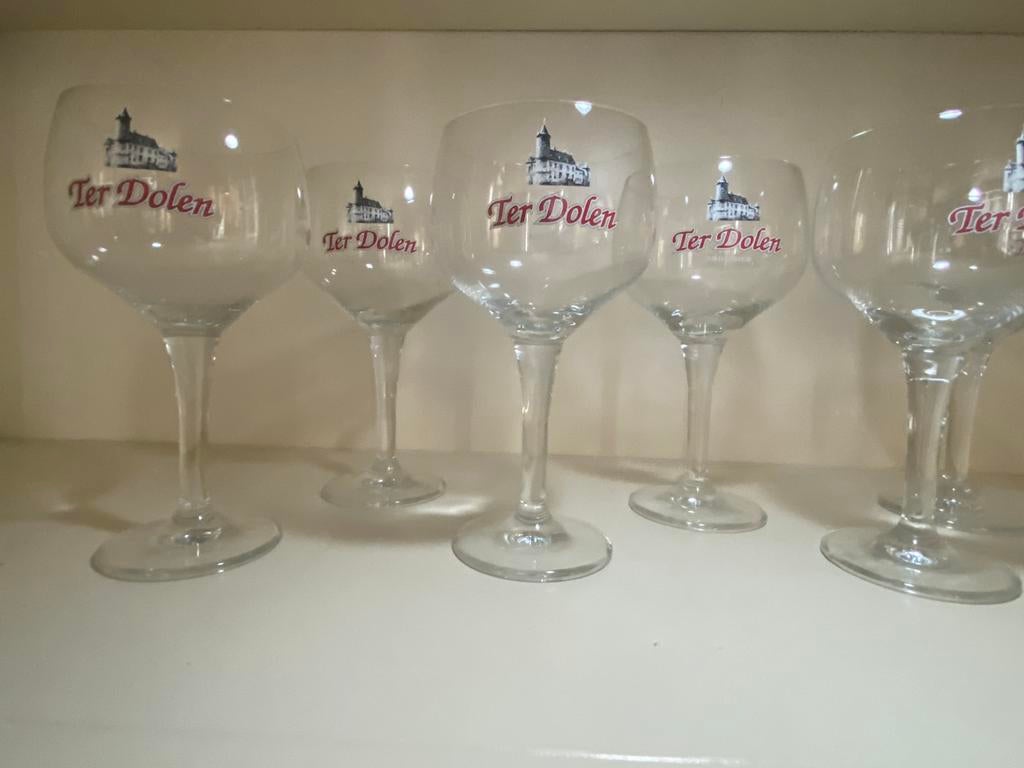 Grote partij bierglazen speciaalbier bierlaarzen biermerk, Ophalen, Gebruikt, Glas of Glazen, Overige merken