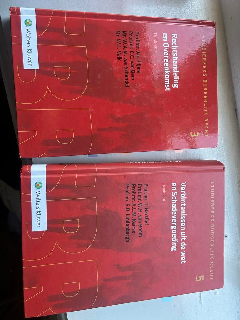 Boeken Burgerlijk Recht II - Studiereeks, Ophalen of Verzenden, Alpha, Zo goed als nieuw, HBO