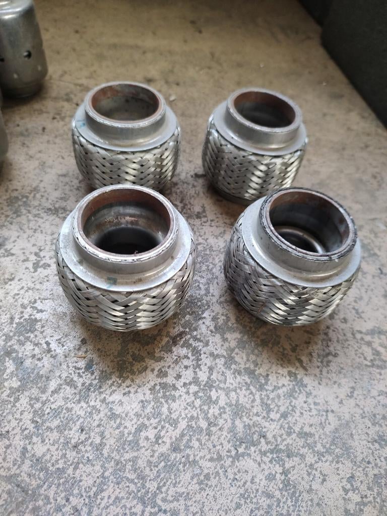 Flexibele uitlaat stukken 50 mm, Ophalen of Verzenden