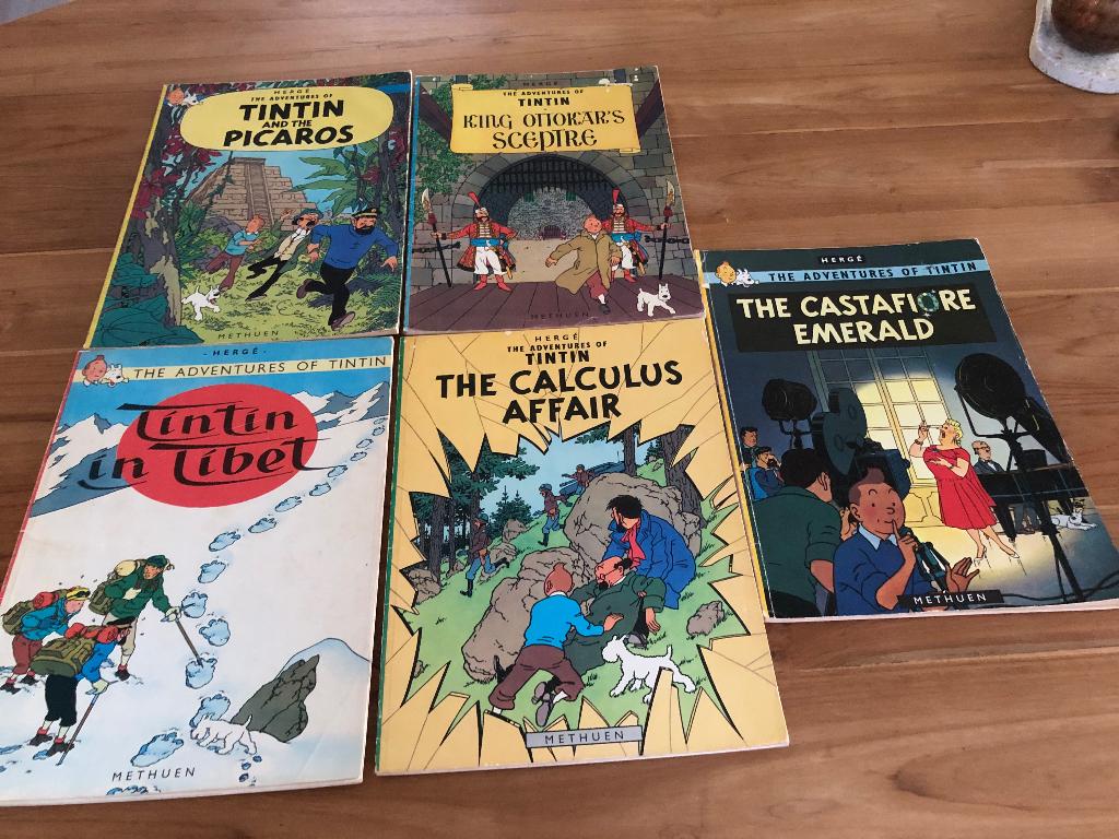 Kuifje tintin, Ophalen of Verzenden, Kuifje, Zo goed als nieuw, Boek of Spel