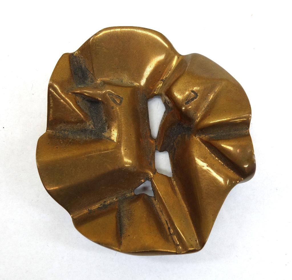 giet-gegoten penning , Bommel , Begeer , Boom, Verzenden, Brons, Nederland