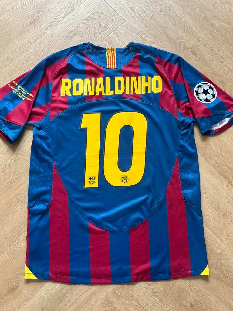 Barcelona CL finale 2006 Ronaldinho - Maat L - Nieuw, Maat L, Ophalen of Verzenden, Nieuw, Shirt