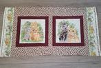 stoffenpaneel katten print lehmann weber quilt stof, Overige kleuren, Ophalen of Verzenden, Zo goed als nieuw, 30 tot 120 cm