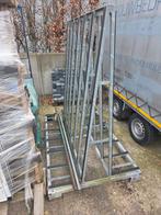 Stevig glasbok / glasrek - 180x120x203 cm - Gebruikt, Ophalen, Gebruikt, 80 tot 120 cm, Overige typen
