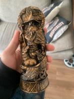 Hars beeldje Odin - Noorse Mythologie Decoratie, Ophalen of Verzenden, Zo goed als nieuw, Fantasy