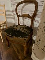 Frans brocante stoel met wieltjes. Brocante stoeltje, Antiek en Kunst, Ophalen