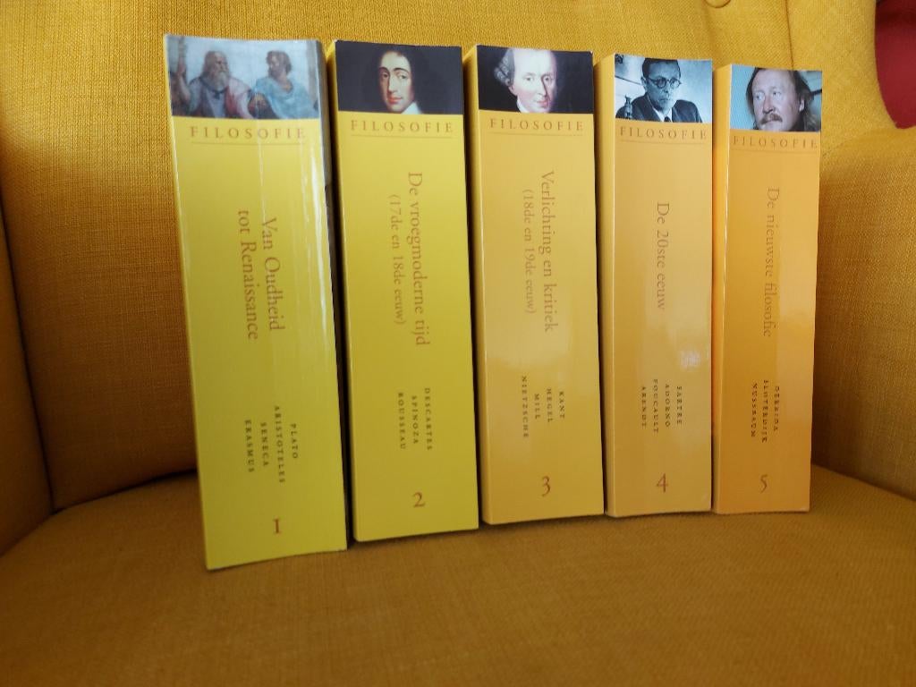 Filosofie Box 5 delen., Boeken, Filosofie, Zo goed als nieuw, Algemeen, Ophalen of Verzenden