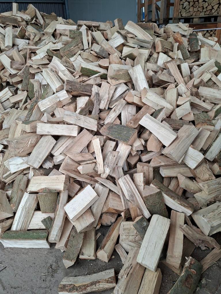 Halfdroog essen haardhout, Tuin en Terras, Haardhout, Ophalen