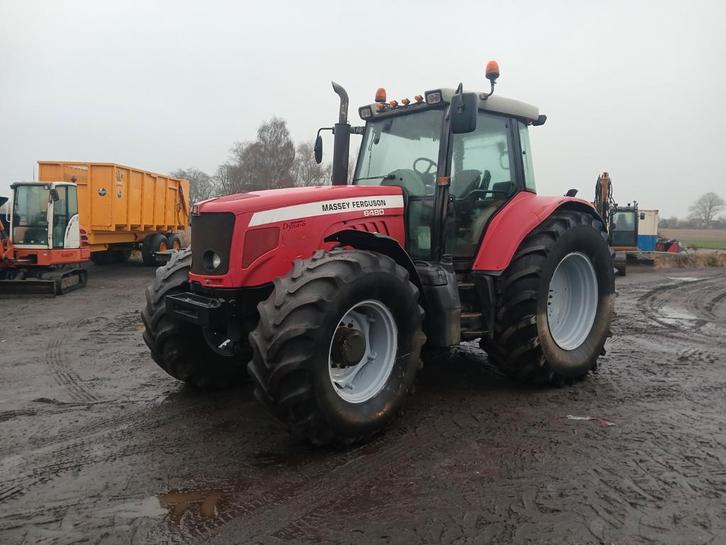 Mf 6480 dyna6, Zakelijke goederen, Agrarisch | Tractoren, Massey Ferguson, Gebruikt, Ophalen of Verzenden