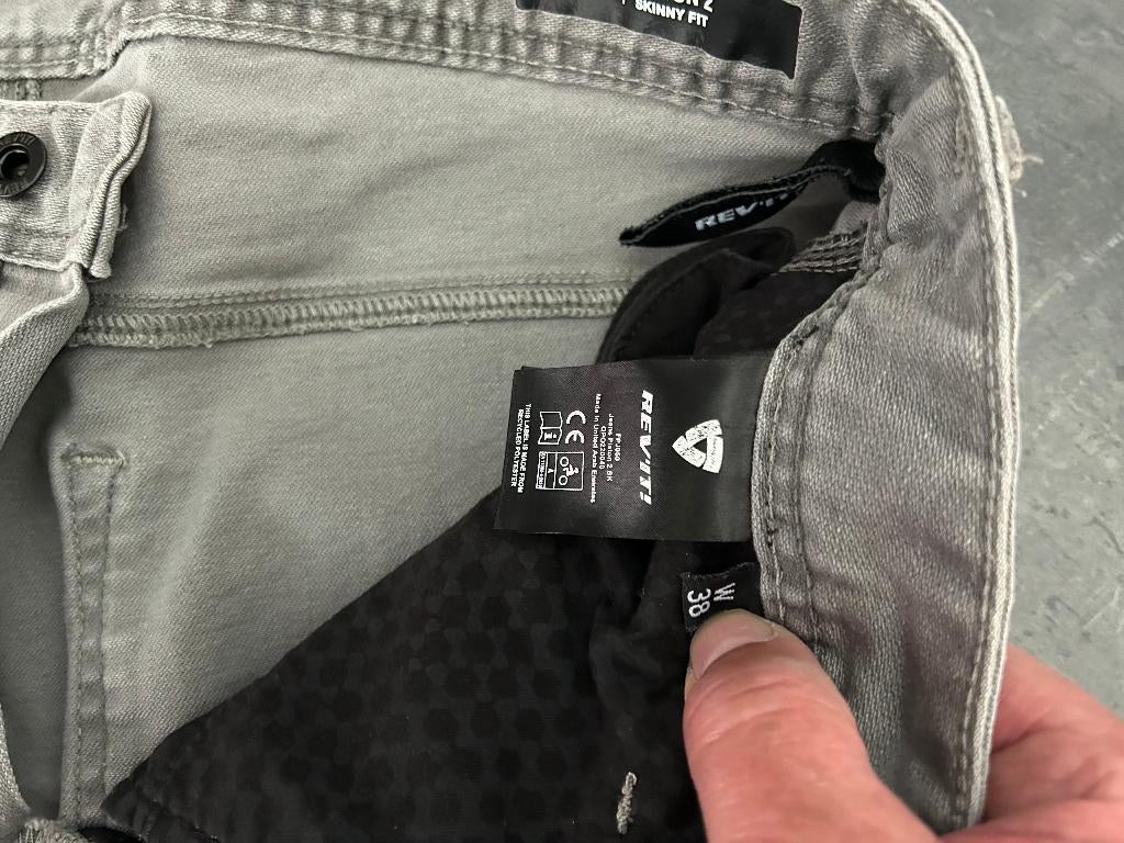 Jeans motorbroek, Motoren, Kleding | Motorkleding, REV'IT!, Heren, Ophalen of Verzenden, Broek | textiel