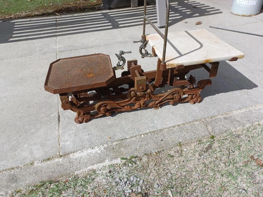 Weegschaal oud, Antiek en Kunst, Ophalen