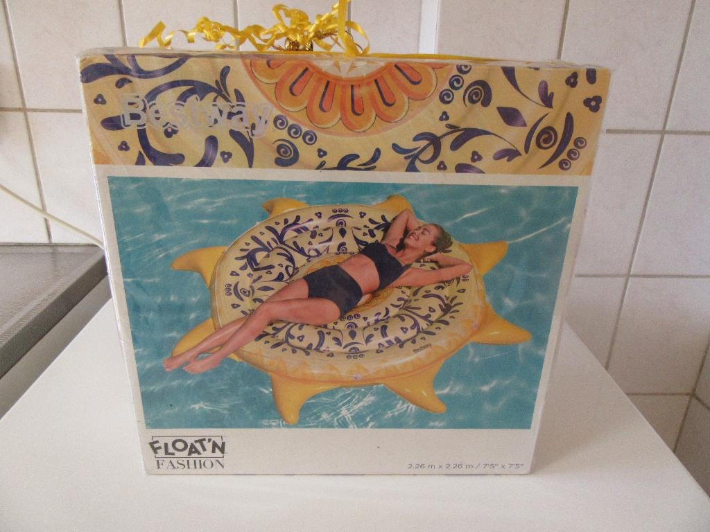 Opblaasbaar eiland Bestway 226 x 226 cm, Ophalen of Verzenden, Nieuw, Overige typen